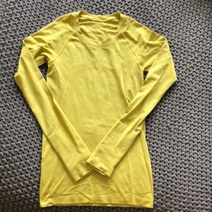 Lulu Lemon Run Swiftly Long Sleeve